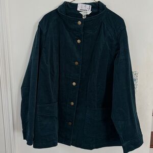 CJ Banks Dark Green Jacket